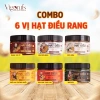 Combo 6 vị Hạt điều rang VIGONUTS thơm ngậy, giòn rụm Hũ 150g, giảm giá 407.999₫
