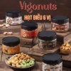 Combo 6 vị Hạt điều rang VIGONUTS thơm ngậy, giòn rụm Hũ 150g, giảm giá 407.999₫ 2