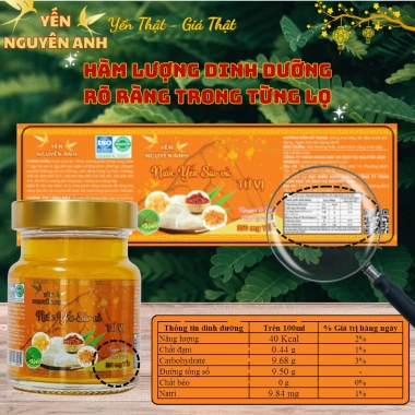 Combo 60 Hủ Nước Yến Sào Yến Nguyên Anh 350mg Tươi, Tặng 6 Hủ, Giảm 65k, Không Bảo Quản 6