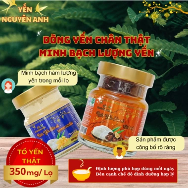 Combo 60 Hủ Nước Yến Sào Yến Nguyên Anh 350mg Tươi, Tặng 6 Hủ, Giảm 65k, Không Bảo Quản 7