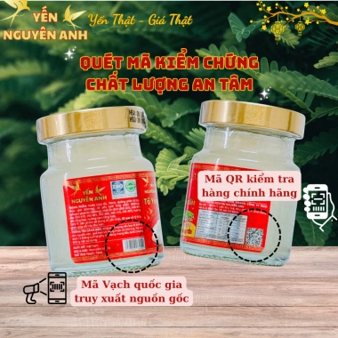 Combo 60 Hủ Nước Yến Sào Yến Nguyên Anh 350mg Tươi, Tặng 6 Hủ, Giảm 65k, Không Bảo Quản 9