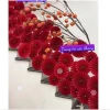 Combo 60 quạt giấy đỏ tròn + Ngọc trang trí Tết – Giảm giá, chỉ 100.000₫