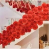 Combo 60 quạt giấy đỏ tròn + Ngọc trang trí Tết – Giảm giá, chỉ 100.000₫ 2