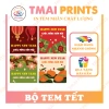 Combo 60 tem Tết TMAI Dán Dưa Hấu, Lọ Hạt, Bánh Chưng Vuông, 45.000 VND