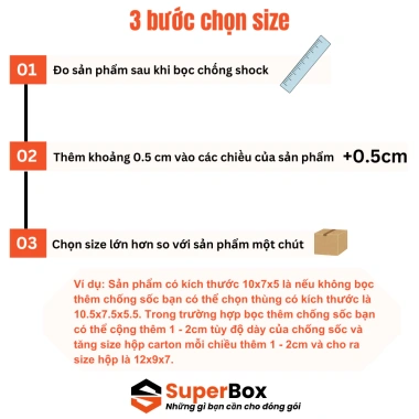 Combo 60x40x40 Super Box 10 thùng carton chuyển nhà Thùng hộp lớn đóng gói hàng cồng kềnh, giá ưu đãi 166.630 VND