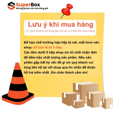 Combo 60x40x40 Super Box 10 thùng carton chuyển nhà Thùng hộp lớn đóng gói hàng cồng kềnh, giá ưu đãi 166.630 VND
