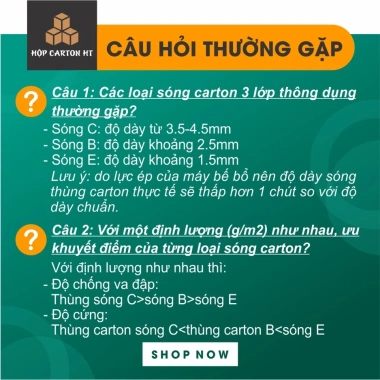 Combo 60x40x40 Thùng Carton Chuyển Nhà, Thùng Giấy Đóng Hàng Size To Giá Rẻ - Hộp Carton HT chỉ 33.372đ 8