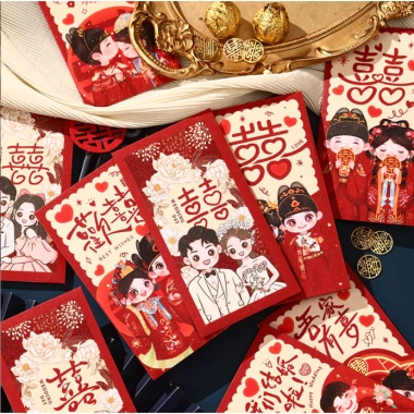 COMBO 6c Lì xì ăn hỏi - Bê tráp chibi siêu dễ thương, giá chỉ 18.500₫ 3