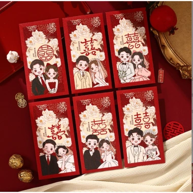 COMBO 6c Lì xì ăn hỏi - Bê tráp chibi siêu dễ thương, giá chỉ 18.500₫ 8