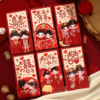 COMBO 6c Lì xì ăn hỏi - Bê tráp chibi siêu dễ thương, giá chỉ 18.500₫ 10