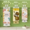 Combo 8 Bịch Khăn Giấy Cỡ Đại Rút Đa Sắc Cao Cấp Treo Tường Tiện Lợi Tặng 3 Móc Treo 3