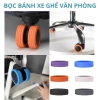 Combo 8 Bọc Bánh Xe Ghế Xoay Văn Phòng + Vali Cao Su Du Lịch - Giảm Tiếng Ồn, Chống Mòn, Chống Xước, Giá 15.990đ 5