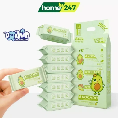 Combo 8 Gói 64 Tờ Khăn Giấy Ướt Mini Bỏ Túi Đa Năng - Tiện Lợi Vệ Sinh Cá Nhân, Giá Ưu Đãi Chỉ 9.9k VND 7