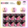 Combo 8 Gói Băng Vệ Sinh Kotex LUXE 23cm 4.000 Lỗ Thấm Hút Tốc Giá 105.000 VND
