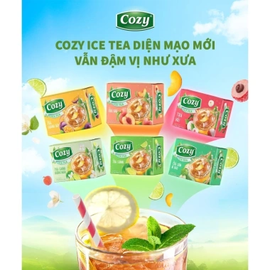 Combo 8 Hộp Trà Hòa Tan COZY IceTea Trà trái cây Nhiều Vị - Giá chỉ 308.000 VND 3 Combo 8 Hộp Trà Hòa Tan COZY IceTea Trà trái cây Nhiều Vị - Giá chỉ 308.000 VND 3