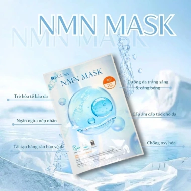 Combo 8 miếng Mặt Nạ NMN Hàn Quốc - Dưỡng da, sáng da, cấp ẩm, chỉ 595.000đ 6 Combo 8 miếng Mặt Nạ NMN Hàn Quốc - Dưỡng da, sáng da, cấp ẩm, chỉ 595.000đ 6