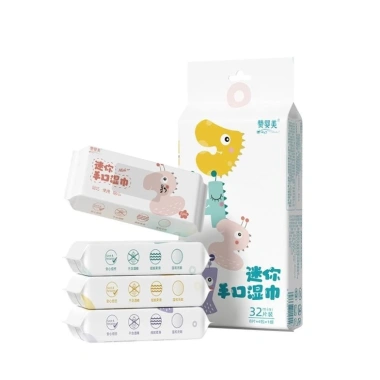 Combo 80 gói mini 640 miếng khăn giấy ướt cho bé - Tiện dụng, giá chỉ 35.900₫