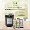 Combo Ăn Sáng Tiện Lợi Dinh Dưỡng Bơ Mè Đen 200g + Bánh Gạo Lứt Yến Mạch 500g - Eatclean, Giá Ưu Đãi 190k