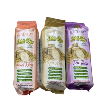 Combo Ăn Sáng Tiện Lợi Dinh Dưỡng Bơ Mè Đen 200g + Bánh Gạo Lứt Yến Mạch 500g - Eatclean, Giá Ưu Đãi 190k 3