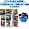 Combo An Toàn - Đôn Ga Inox + Dây Đai 100cm + Đai Lớn Hoạt Hình, Giá 250.600 VND 8