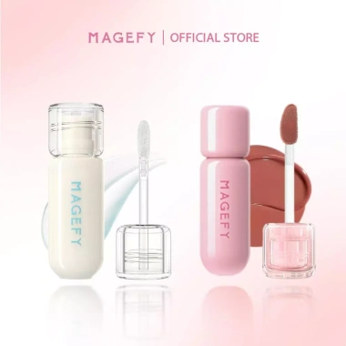 Combo Áo Mưa Son + Son Kem Lì MAGEFY - Chống Thấm, Chống Trôi Màu 24h, Căng Mọng Đẹp Tự Nhiên, Giá Ưu Đãi 186.000₫