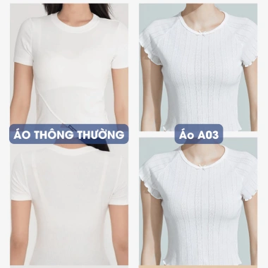 Combo Áo Ngực Nữ Su Gom Quả Tự Nhiên + Áo Lót Không Gọng Ngăn Chảy Xệ AMYBRA A03