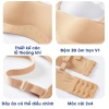 Combo Áo Ngực Nữ Su Gom Quả Tự Nhiên + Áo Lót Không Gọng Ngăn Chảy Xệ AMYBRA A03 9