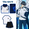 Combo Áo Thể Thao + Khoác Blue Lock Cosplay In 3D Sống Động - Giá Chỉ 98.000đ