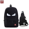 Combo Balo Laptop và Túi Đeo Chéo Rocket HARAS HR138.083 Đen Giá ưu đãi 139k