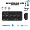 Combo Bàn Phím & Chuột Không Dây Mini KB-201 2.4GHz USB Full Box BH 6T Giá 220k
