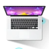 Combo Bàn Phím & Chuột Không Dây Mini KB-201 2.4GHz USB Full Box BH 6T Giá 220k 3