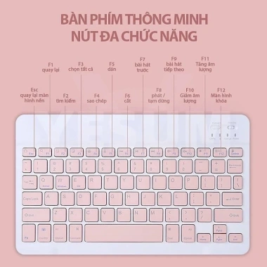 Combo Bàn Phím Chụt Không Dây Bluetooth Silent - Gaming & Văn Phòng, Giá 224.750₫