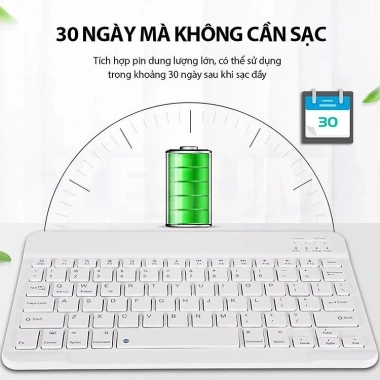 Combo Bàn Phím Chụt Không Dây Bluetooth Silent - Gaming & Văn Phòng, Giá 224.750₫