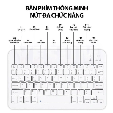 Combo Bàn Phím Chụt Không Dây Bluetooth Silent - Gaming & Văn Phòng, Giá 224.750₫