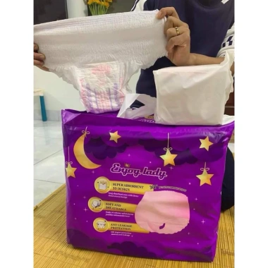 Combo Băng Vệ Sinh Quần Enjoy Lady 100-50-25 miếng, bao bì tím có túi riêng, size 30-75kg, giá ưu đãi 105,600 VND