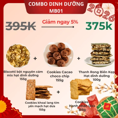 Combo Bánh Dinh Dưỡng ZCake cho Mẹ Bầu - Không Đường Tinh Luyện, Thơm Ngon, Giàu Dinh Dưỡng - Giá 375.250 VND