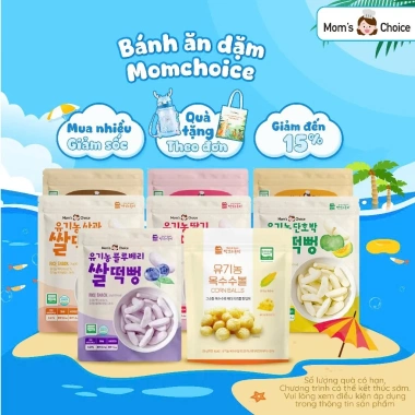 Combo Bánh Gạo Ăn Dặm 6 Tháng Bé - Thương Hiệu Hàn Quốc, Giá 177,000 VND 5 Combo Bánh Gạo Ăn Dặm 6 Tháng Bé - Thương Hiệu Hàn Quốc, Giá 177,000 VND 5