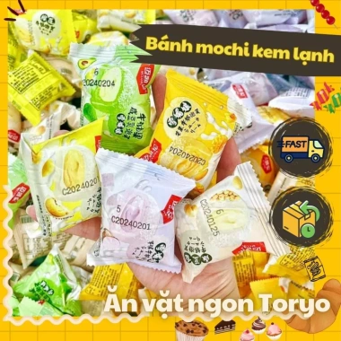 Combo bánh mochi kem lạnh Mclune - bánh dẻo phủ dừa, kem sữa mix vị, chỉ 12.500₫