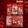 Combo Bao Lì Xì 5D Giả Thêu Chú Ngựa Vintage Tết Bính Ngọ 2.026 Giá chỉ 16.000 VND 9