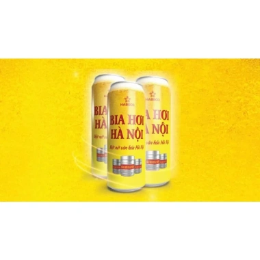 Combo Bia Hơi Hà Nội 500ml 3 lon - 6 lon, giá chỉ 56.606 VND, giảm 22%