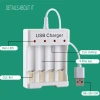 Combo Bmax B04 - Bộ sạc pin AA/AAA 4 cổng kèm 04 viên pin sạc lại, giảm giá chỉ 49.000 VND 5