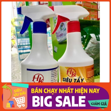 Combo bộ đôi siêu tẩy đa năng 500ml: Sạch mốc, sáng màu vải, chỉ 99.000₫ 3