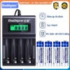Combo bộ pin sạc Doublepow DP-K93B 4 viên + 4 viên AA 3.000mAh - Giá 119.000đ, giảm 35%