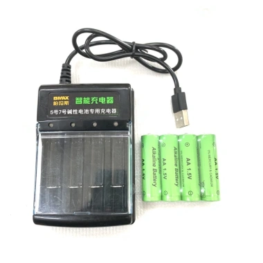Combo Bộ Sạc 4 Pin AA/AAA Alkaline 1.5V - Dùng cho Đèn Flash, Chuột - Giá 69.000₫ Itechcare 2