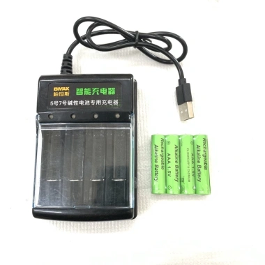 Combo Bộ Sạc 4 Pin AA/AAA Alkaline 1.5V - Dùng cho Đèn Flash, Chuột - Giá 69.000₫ Itechcare 9