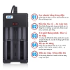Combo Bộ sạc K65 + Pin 18.650 3.7V 2.500/3.000mAh - Dùng cho đèn, xe điện, Giá 89.000đ 4