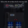 Combo Bộ sạc K65 + Pin 18.650 3.7V 2.500/3.000mAh - Dùng cho đèn, xe điện, Giá 89.000đ 6