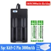 Combo Bộ sạc K65 + Pin 18.650 3.7V 2.500/3.000mAh - Dùng cho đèn, xe điện, Giá 89.000đ 10