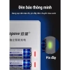 Combo Bộ Sạc Pin AA/AAA K12 12 Khe - Sạc Nhanh Tự Ngắt Dùng Karaoke Doublepow 3