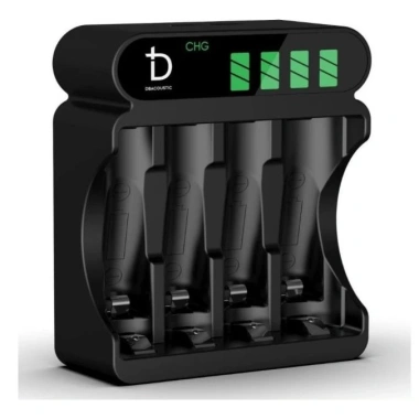 Combo Bộ Sạc Pin dBacoustic C4.000L và Pin AA 1.2V 3.300mAh - Màn Hình LCD, Hàng Chính Hãng, Giá Ưu Đãi 195k 6